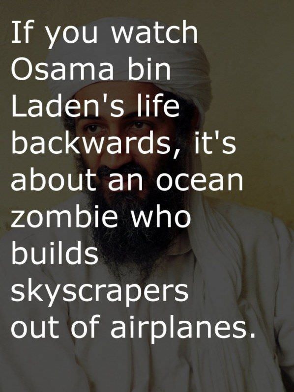 Osama Backwards