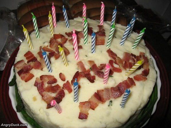 The Bacon Cake