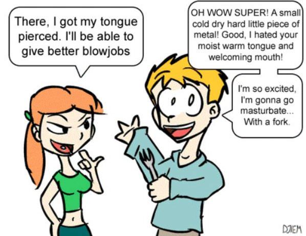 Tongue Pierced
