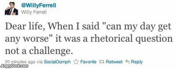 Willy Ferrells Challenge