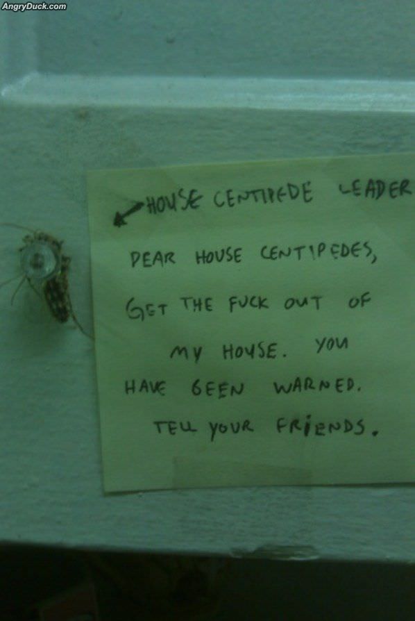 You Have Been Warned