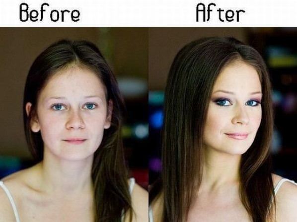 Before And After Makeup