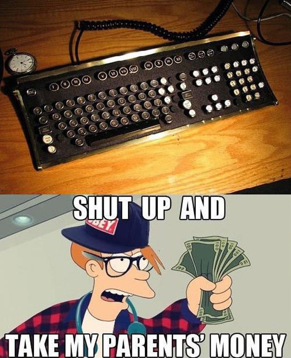 Hipster Keyboard