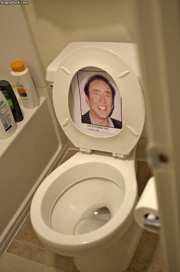 Nicolas Cage Watching You