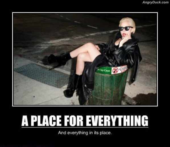 A Place For Everything