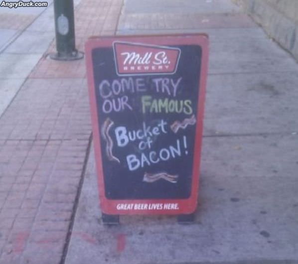 Bucket Of Bacon