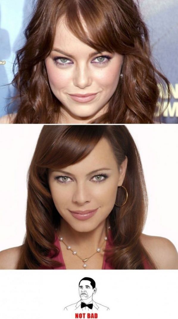 Emma Stone And Melinda Clarke