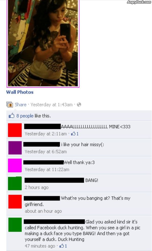 Facebook Duck Hunting