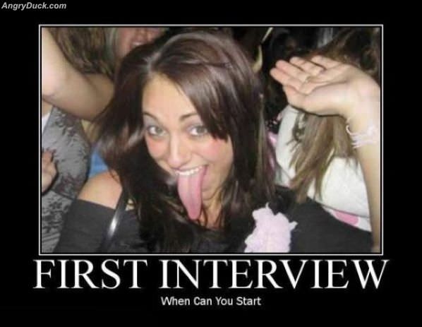 First Interview