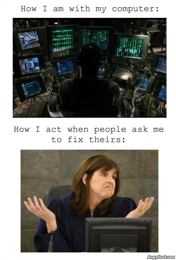 Hate Fixing Computers