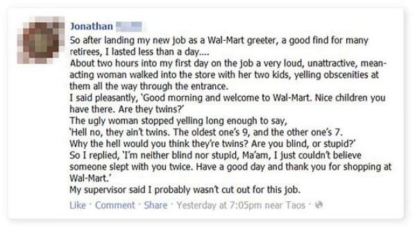 How To Get Fired From Walmart