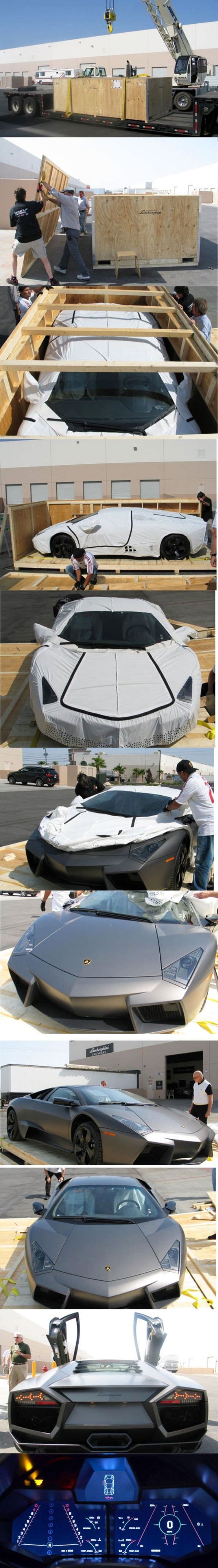 Lamborghini Unboxing