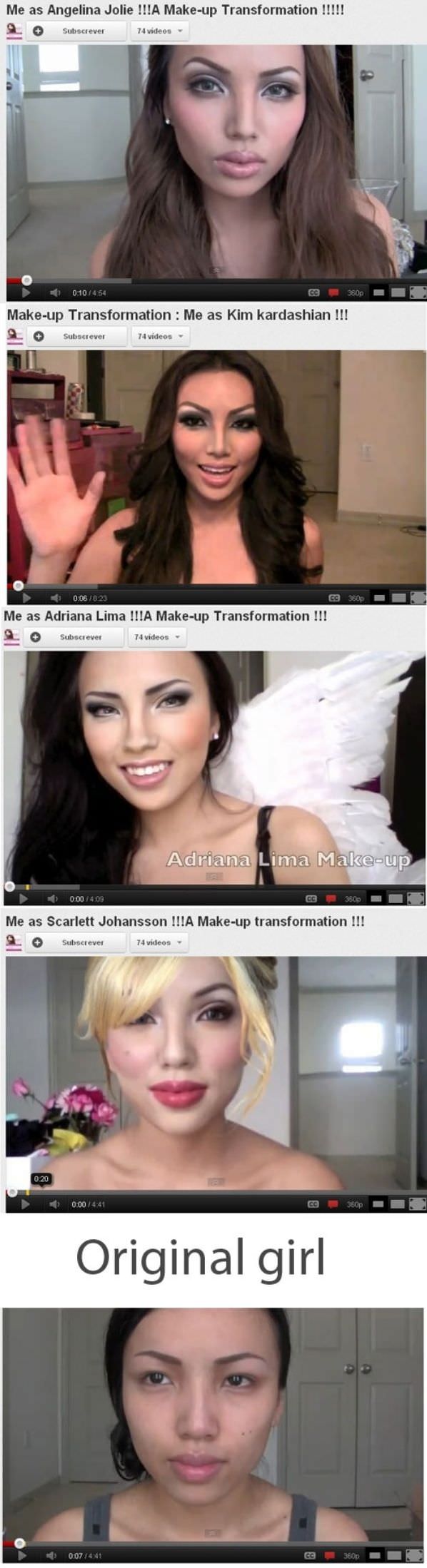 Makeup Transformations