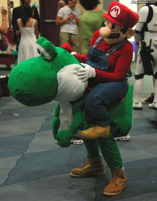 Mario And Yoshi Costume
