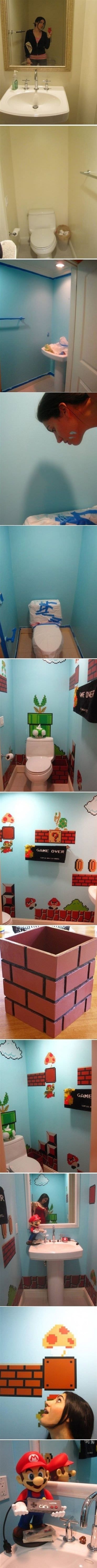 Mario Bathroom