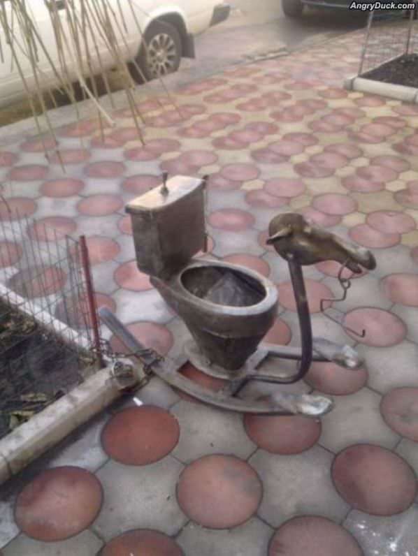 Rocking Toilet