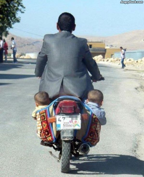 Taking The Kids For A Ride