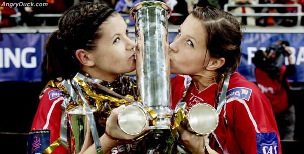 Two Girls One Trophy