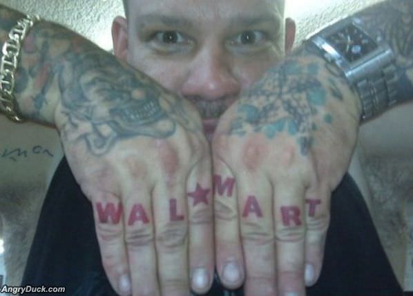 Walmart Tattoo