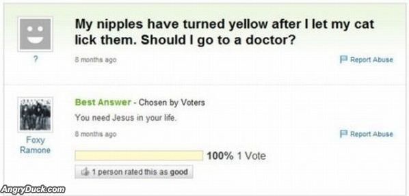 Yellow Nipples