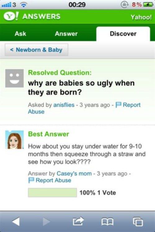 Babies Are Ugly