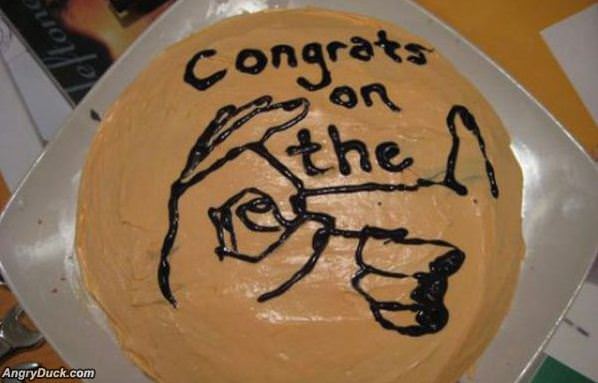 Congratulations Cake