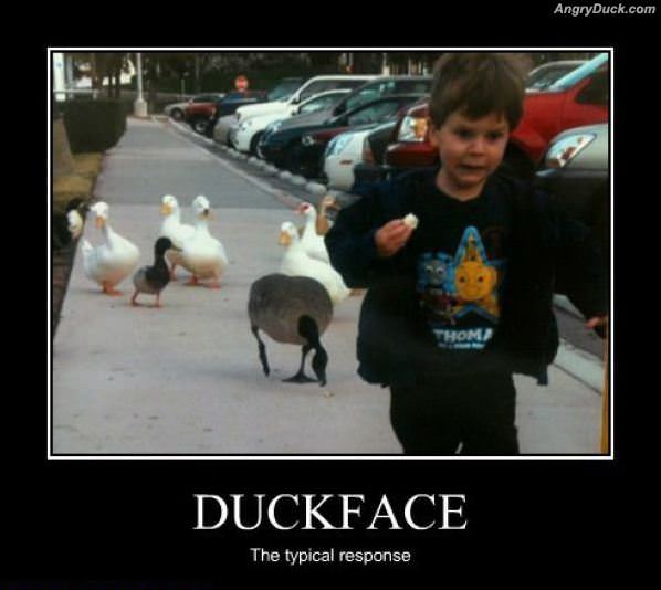 Duckface Response