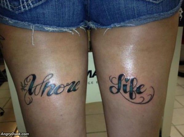 Her Life Tattoo
