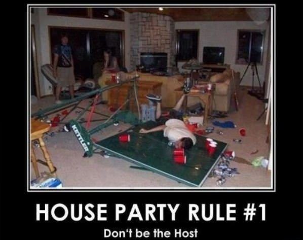 House Party Rule 1
