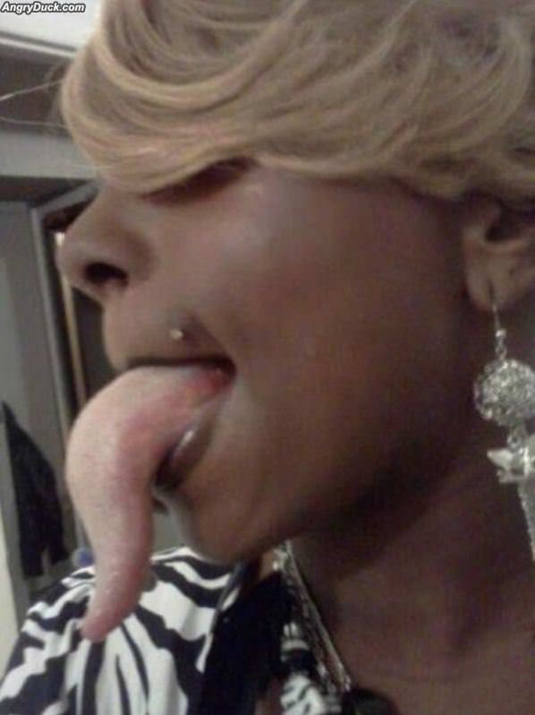 Look At That Tongue