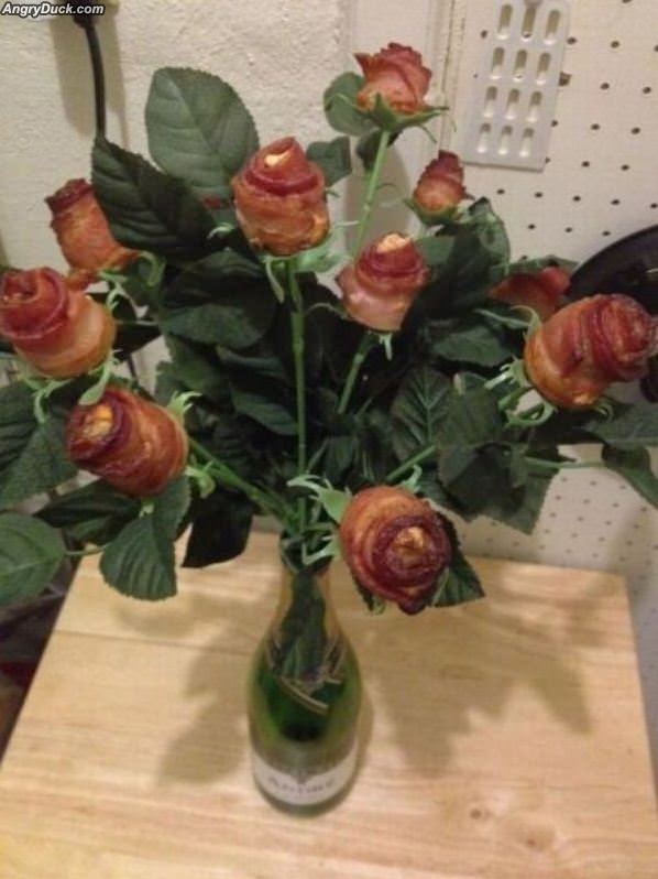 More Bacon Roses