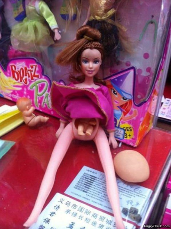Preggos Barbie