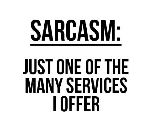Sarcasm