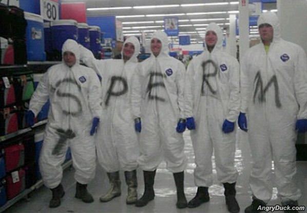 Sperm Costume