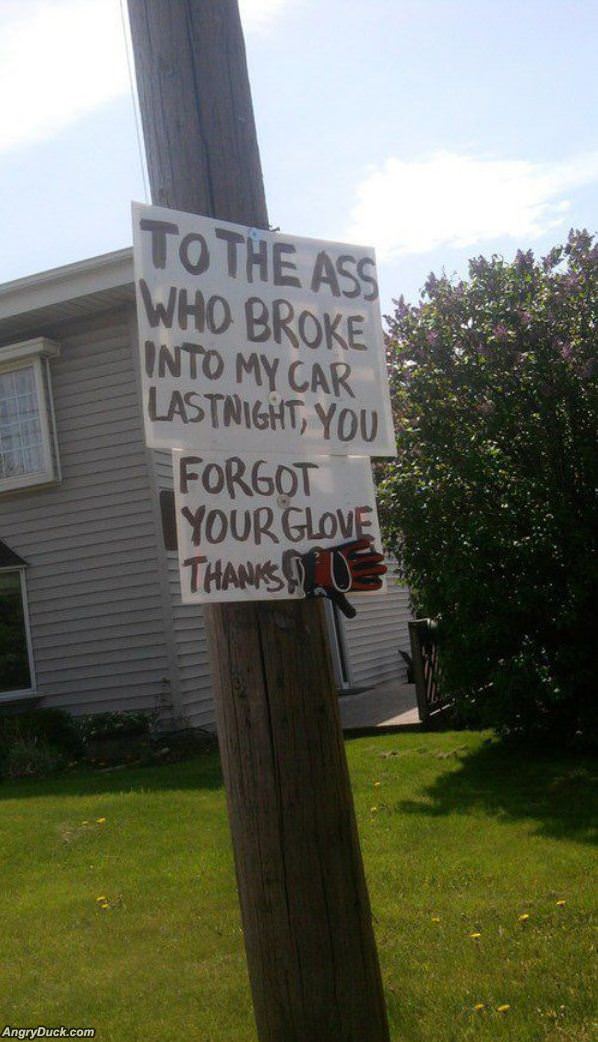 You Forgot Something