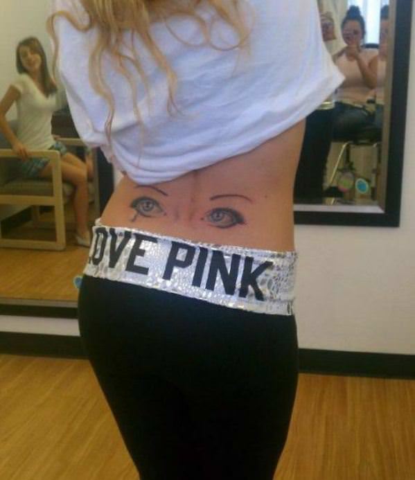 Eyes Tramp Stamp