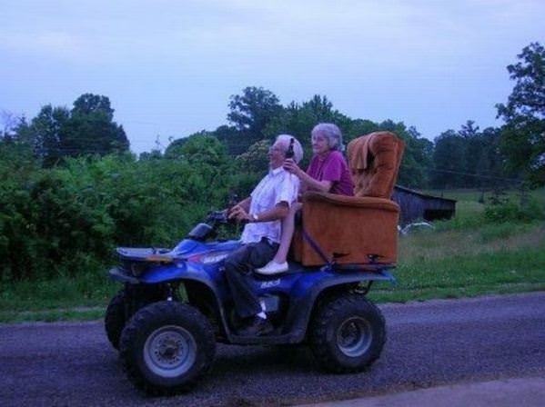 Grandmas Having Some Fun
