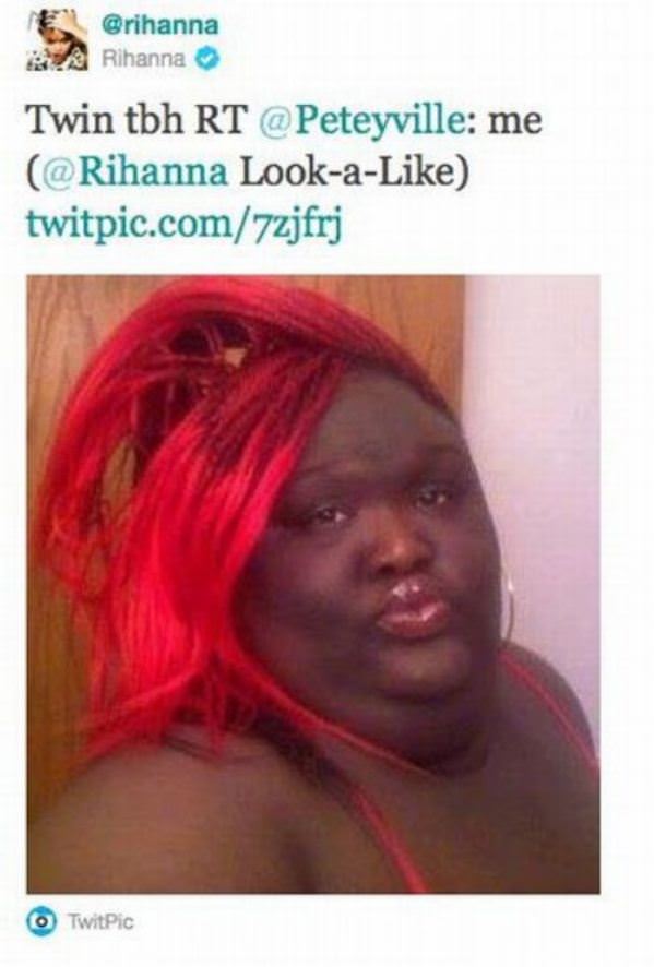 Rihanna Look Alike