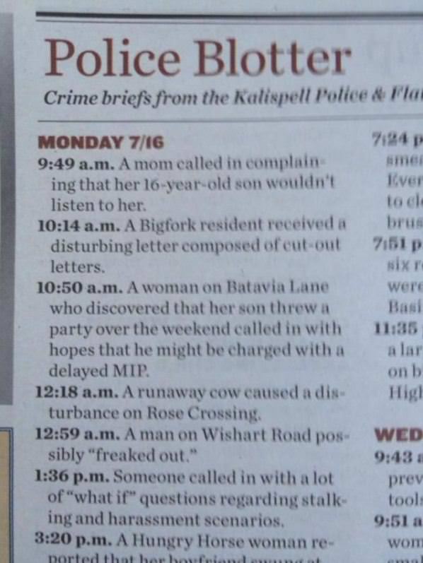 Small Town Big Problems