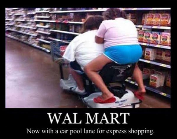 Walmart Car Pool Lane