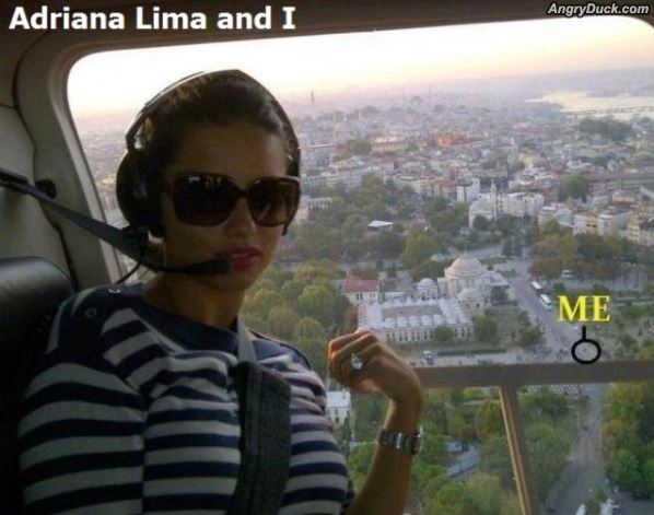 Adriana Lima And Me