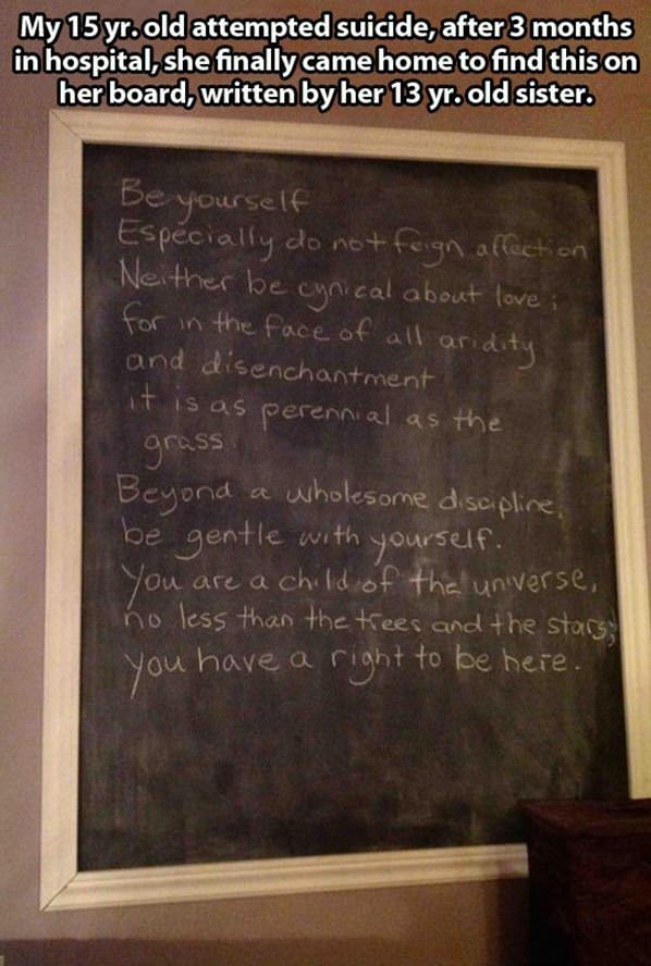 Cute Story Girl Sister Board Love