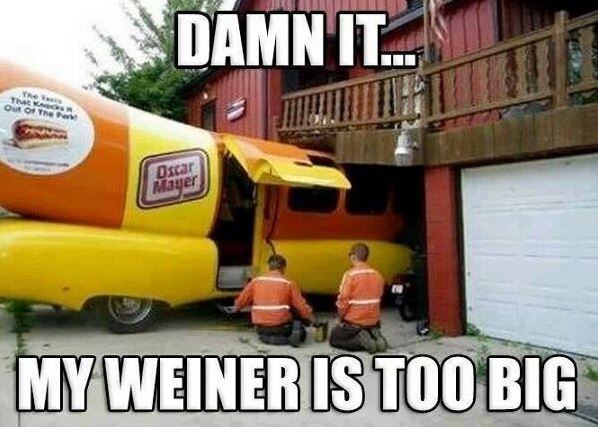 Weiner Is Too Big