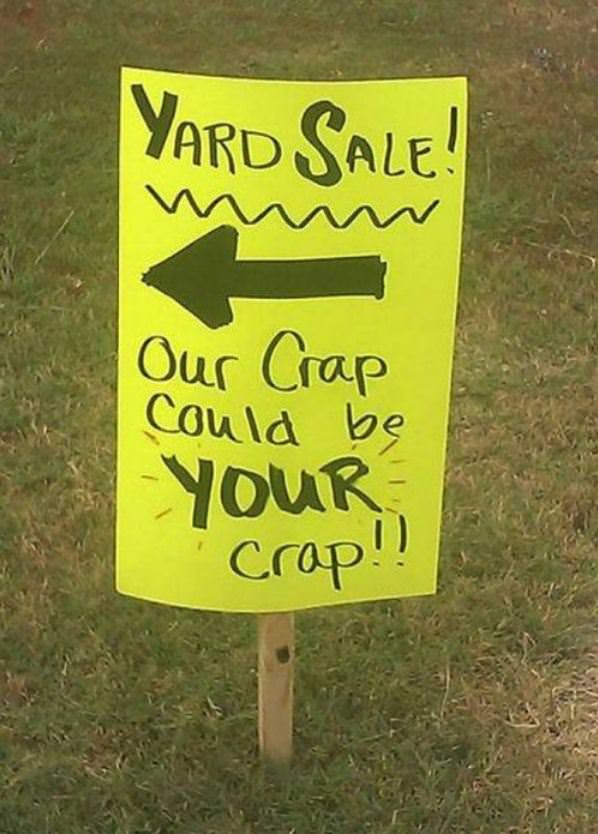 Yard Sale