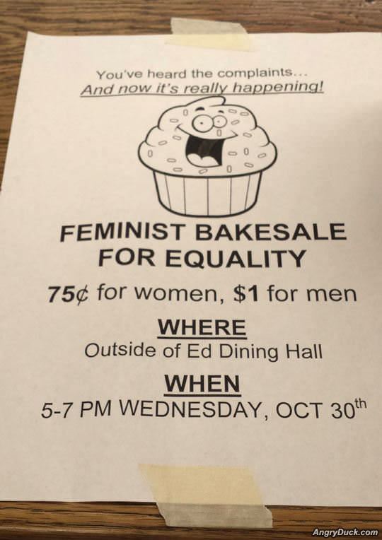 Feminist Bakesale