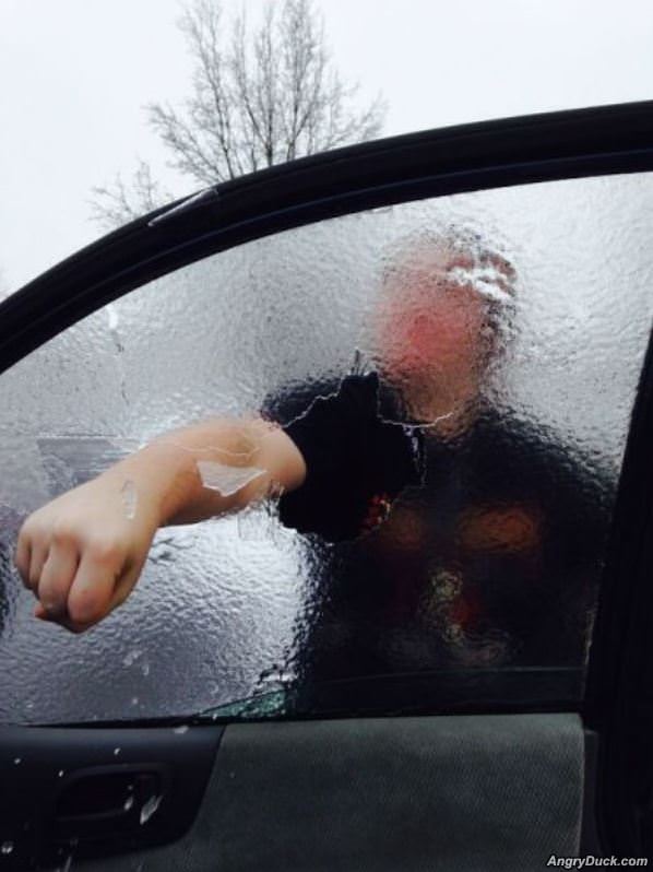 Broke Through The Glass