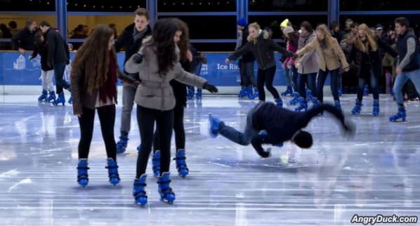 Some Awesome Ice Skating