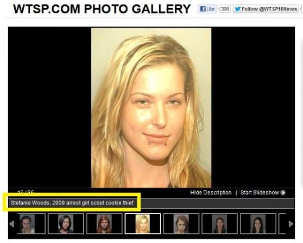 Girl Scout Cookie Thief