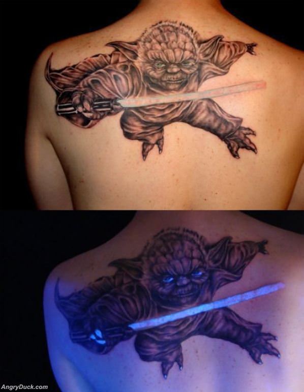 Glow In The Dark Tattoo