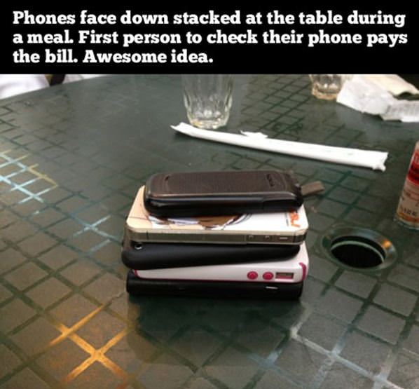 When Eating With Friends